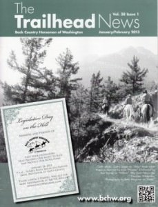Published in the January - February 2013, issue of The Trailhead News.