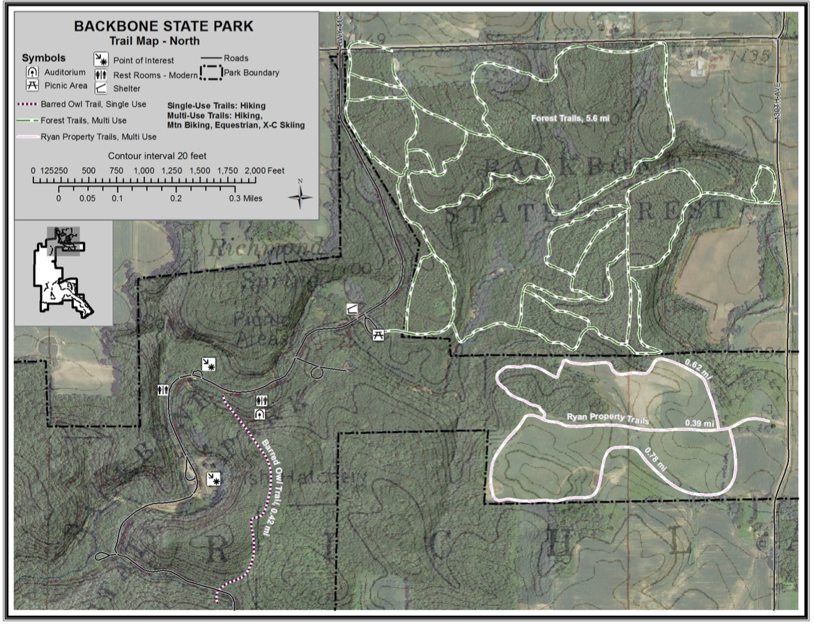 backbone trail will rogers state park