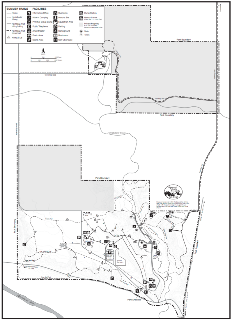 Fort Ridgely State Park - TrailMeister