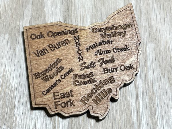 Ohio state horse trail and camp magnet